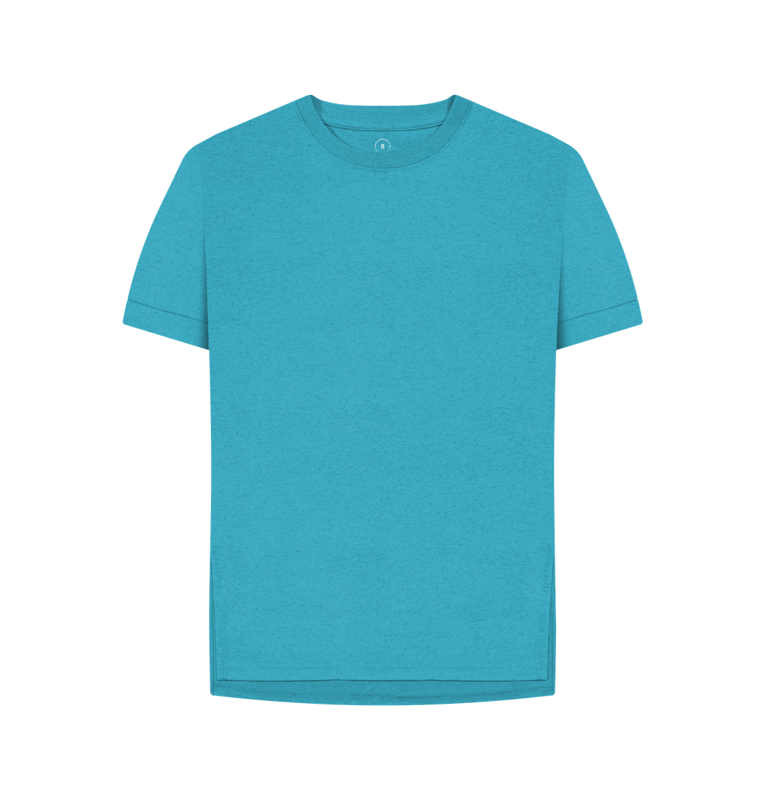 Women's Recycled Relaxed Fit T-Shirt - Plain T-Shirt