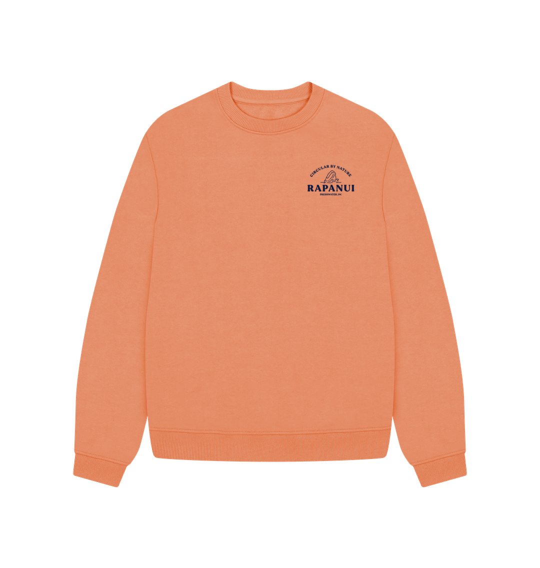 Women's Reef Break Oversized Sweatshirt - Printed Sweatshirt