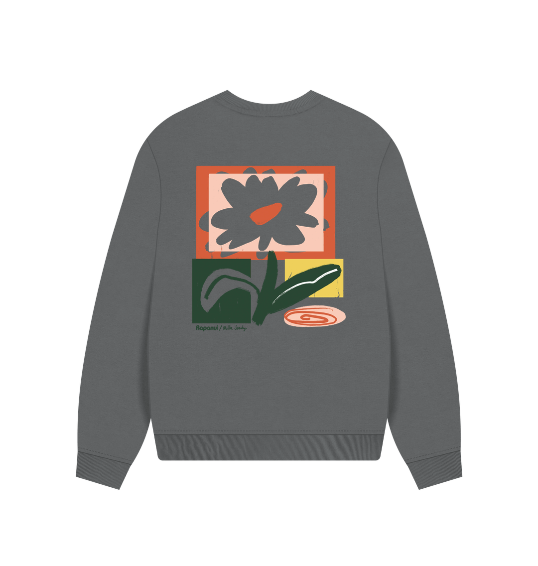 Women's Still Growing Oversized Sweatshirt - Printed Sweatshirt