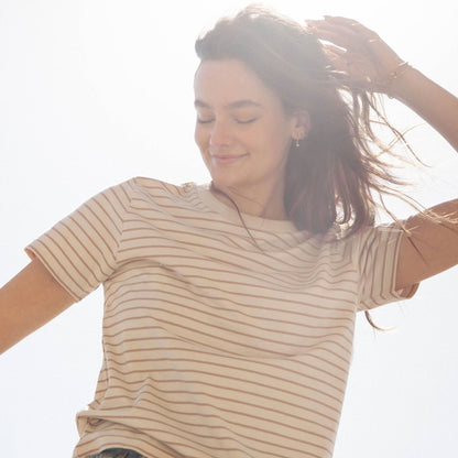 Women's Striped T - Shirt - Striped T - Shirts