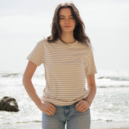 Women's Striped T - Shirt - Striped T - Shirts