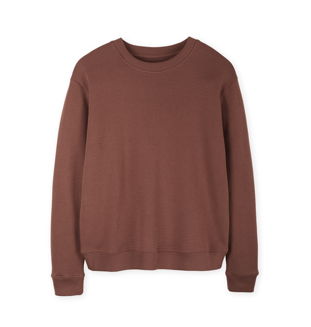 Women's Waffle Knit Jumper - Knitwear