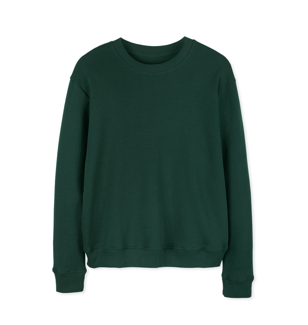 Women's Waffle Knit Jumper - Knitwear